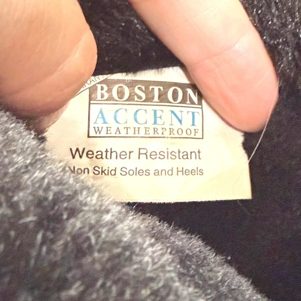 Boston Accent Women's 8M Black Waterproof Ankle‎ Boots  Lined Winter